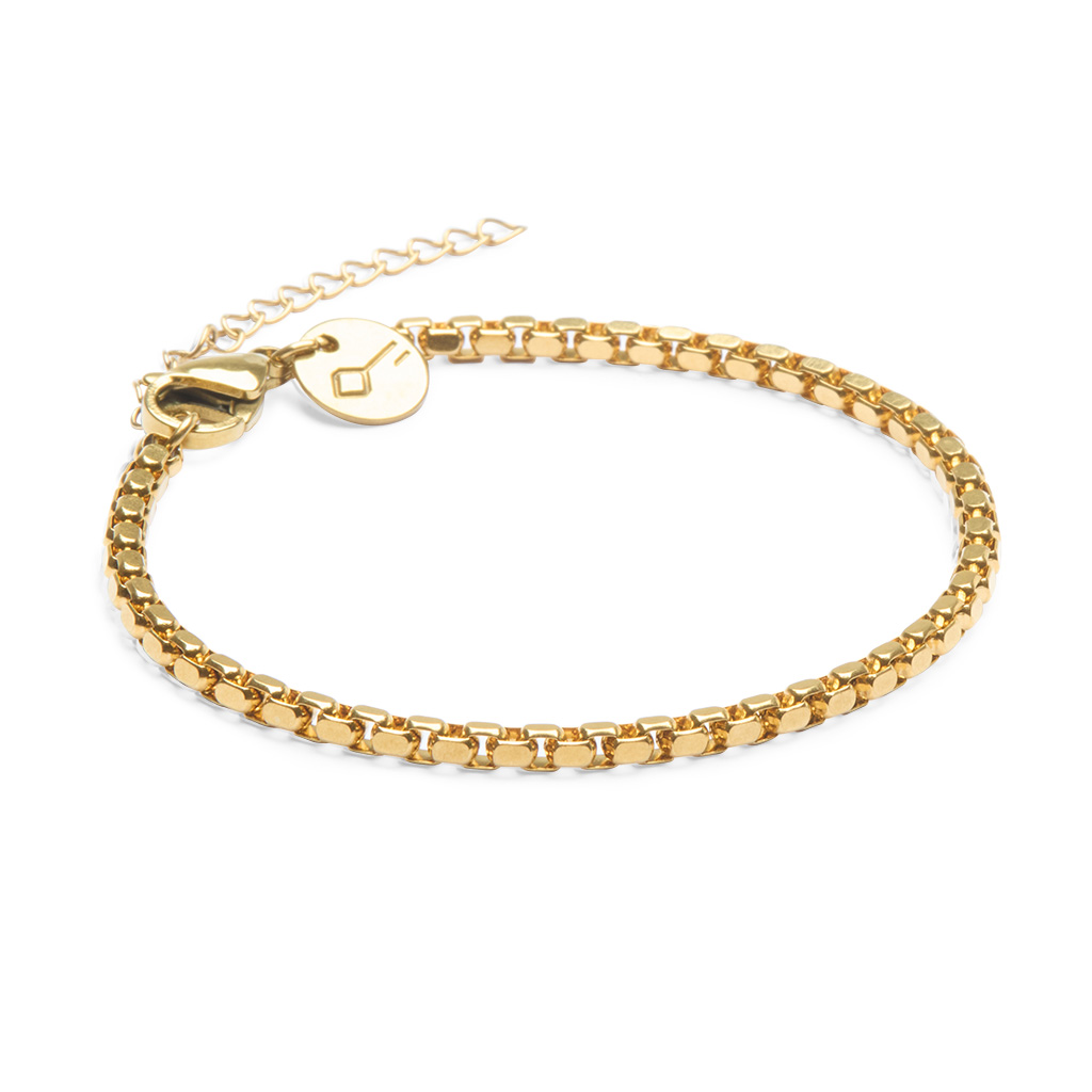 Pulseira Aço Dourada