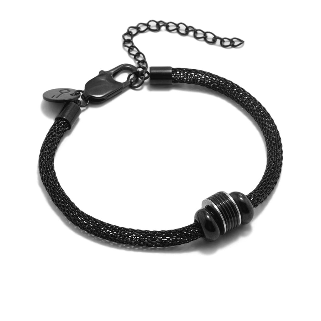 Pulseira Aço Teseu Preto