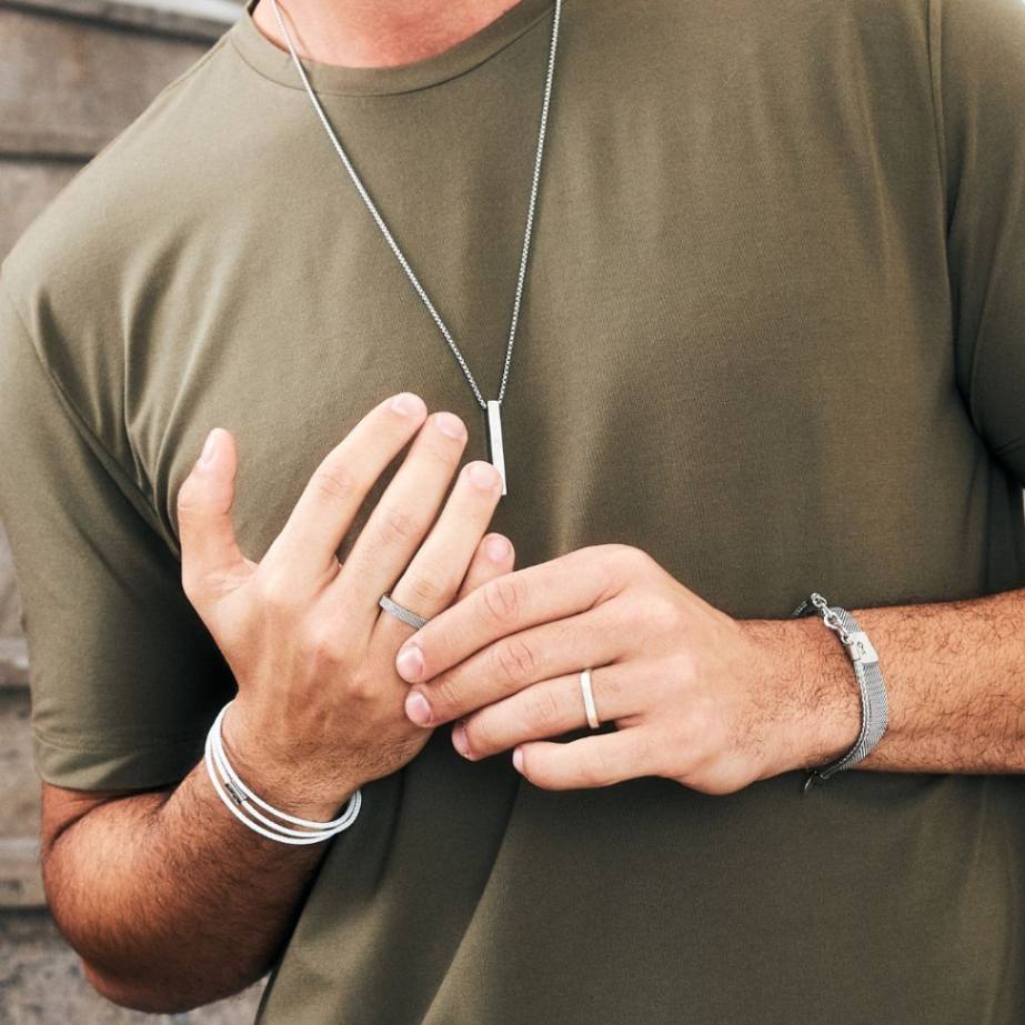 Pulseira Malha de Aço